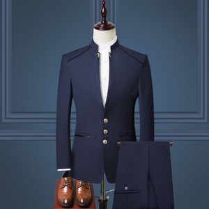 <span class=keywords><strong>Costume</strong></span> <span class=keywords><strong>Mao</strong></span> de style britannique sur mesure pour <span class=keywords><strong>homme</strong></span> - Product Image 5