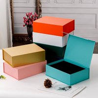 Boîte Cadeau Rigide en Carton Luxe Personnalisée, Grande, avec Fermeture Magnétique et Logo