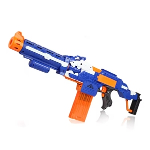 Pistola eléctrica suave, simulación grande, puede disparar ventosas contra el fuego continuo, juguetes de <span class=keywords><strong>rifle</strong></span> para niños de largo alcance - Product Image 1