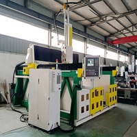 Máquina de Corte y Tallado CNC de Cinco Ejes de Alta Precisión para Perfiles de PVC, Esculturas 3D, Grabado, Ahorro de Energía
