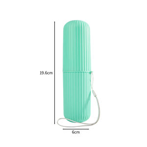 Creme dental Escova Organizador Caixa De Armazenamento Do Recipiente Portátil Camping Escova De Dentes Do Banheiro Wash Cup Suporte Escova De Viagem - Product Image 3