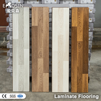 Parquet stratifié en bois d'ingénierie HDF imperméable AC4 de 8 mm et 12 mm