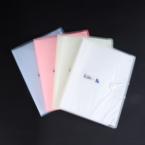 Tùy chỉnh kích thước màu A4 <span class=keywords><strong>Pp</strong></span> Bìa 30 Pocket hiển thị cuốn sách trong suốt không thấm nước thư mục văn phòng - Product Image 2