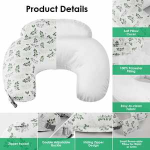 Almohada de Lactancia Ajustable, Cojín de Lactancia Más Ancho para Recién Nacidos - Product Image 3