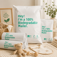 Sacs d'expédition en polyéthylène imprimés sur mesure, taille personnalisée, logo pour l'emballage e-commerce, les commandes de livraison et la distribution au détail