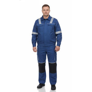 Ropa de Trabajo Ignífuga de Algodón Duradera para Hombre, Diseñada para Brindar Comodidad, Uso Prolongado, Ajuste Práctico para Entornos Industriales - Product Image 1