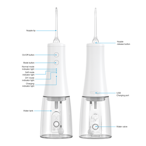 IPX7 étanche USB Rechargeable électrique eau Flosser Portable sans fil pour irrigateur Oral pour la maison et l'hôtel nettoyage dentaire - Product Image 6