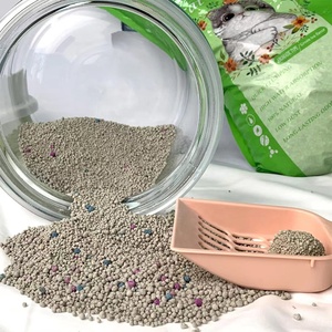 Layanan OEM kotoran kucing bentonit kunci instan rasa produk kucing kunci bau dan deodoran banyak Wewangian - Product Image 2