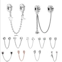 Chaîne de sécurité pour la fabrication de bijoux, breloque pour bracelets, vente en gros, Offre Spéciale
