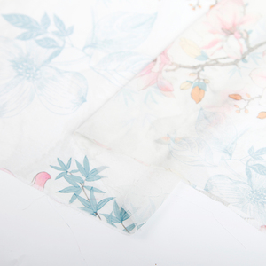 Sensación natural diseño italiano de moda tela de lino puro digital <span class=keywords><strong>PRT</strong></span> mujeres adecuado para bufanda hometextile - Product Image 6