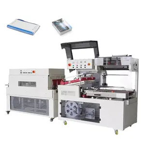 A4 Paper Shrink Wrapping Machine Automatic Film Shrink Packing Machine, Note Book Shrink Wrapping Machine