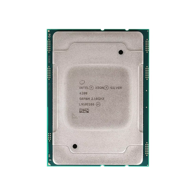 Used SRFBM CPU Xeon-Silver 4208 (2.1GHz/8-core/85W/11M Cache) LGA 3647 Processor for Gen10 Server