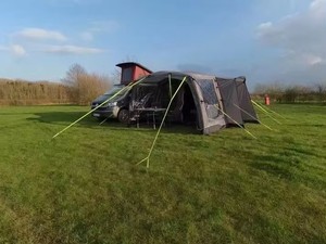 <span class=keywords><strong>Auvent</strong></span> universel gonflable pour camping-car, 5 personnes, accès électrique, camping familial, overlanding, tailgating, multi-ports - Product Image 3