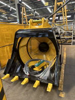 MONDE Godet de criblage rotatif stable et fiable pour excavatrices de 1,2T à 50T, pour le tri de sable, gravier et terre, garantie 1 an