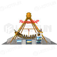 Autres produits de parc d'attractions Attraction Foraine Équipement de parc d'attractions Super Pirate Ship Rides