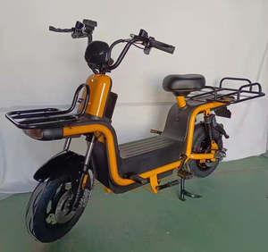 Motocicleta Eléctrica de Reparto de Comida con Batería de Carga, Amortiguación Ajustable y Freno de Disco - Product Image 5