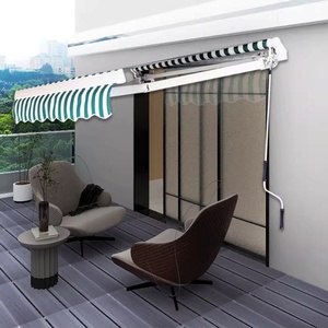 Toldo eléctrico motorizado <span class=keywords><strong>de</strong></span> aluminio S, impermeable, retráctil, exterior, Patio, balcón, jardín, <span class=keywords><strong>terraza</strong></span>, brazo plegable, <span class=keywords><strong>para</strong></span> el hogar, a la venta - Product Image 2