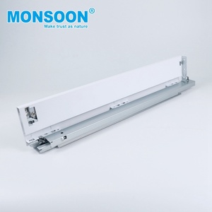 Furniture Fitting Kitchen <strong>Cabinets</strong> <strong>Drawers</strong> Metal Legrabox Hidden Telescopic Runner Soft Close <strong>Drawer</strong> <strong>System</strong> - Product Image 6