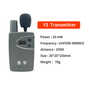 Hệ thống hướng dẫn du lịch Truyền âm thanh UHF đáng tin cậy cho các tour du lịch xây dựng lịch sử với những bức tường dày và nhiễu - Product Image 4