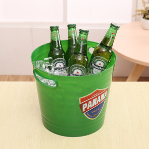 Xô Đựng Nước Giải Khát Cho Bữa Tiệc Xô Đựng Nước Đá Tròn 6L Bằng Nhựa PP Có Tay Cầm - Product Image 6