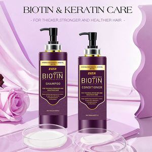 Champú y Acondicionador con Biotina y Queratina de 850 ml, Cuidado del Cabello, Acondicionador Nutritivo e Hidratante, Champú Anticaspa con Biotina - Product Image 3