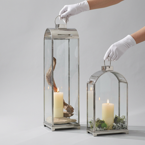 Fabricants de lanternes à bougies hautes en acier inoxydable pour la décoration de la maison et du patio - Product Image 3