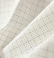 Tissu conducteur 10% argent 90% coton pour la fabrication d'un drap de lit ESD de mise à la terre
