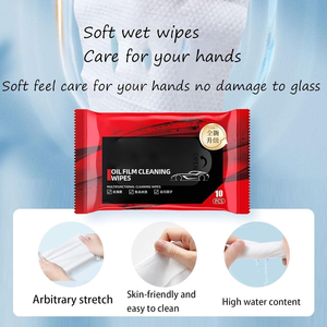 Toallitas para Autos Hechas en China a Bajo Precio, Suministro de Fábrica, Toallitas de Limpieza para Tablero de Auto de la Mejor Calidad en Empaque Flow Pack - Product Image 2