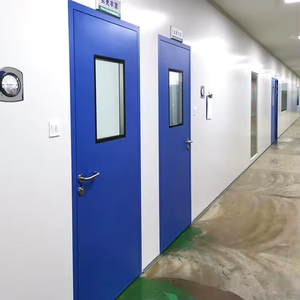 Porte de douche à <span class=keywords><strong>air</strong></span> médicale en acier inoxydable, style de conception chinoise, surface finie pour utilisation en salle blanche - Product Image 3