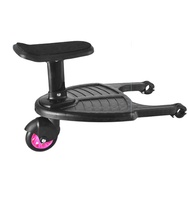 Planche à roulettes pour enfants, poussette double pour enfants, organisateur de poussette, pédale auxiliaire, remorque, plaque de maintien debout pour bébé, siège auto pour bébé, accessoires