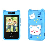 Venta al por mayor Juguetes para niños Teléfono móvil inteligente Mini Aprendizaje 1080P Cámara para niños con juegos de rompecabezas