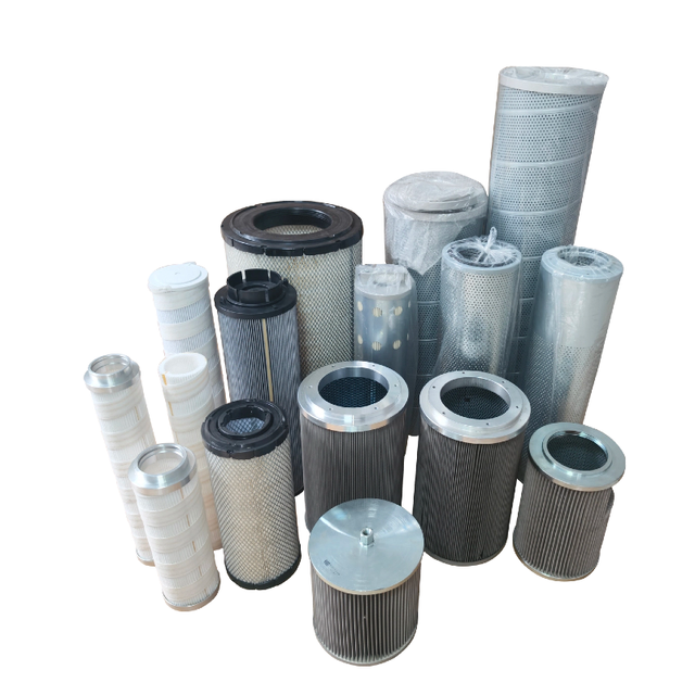 Hydraulic Oil Filter Set for Small Excavators and Loaders - Customizable Sizes for Compact Heavy Equipment