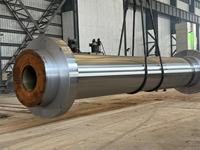 Fabrication OEM de tiges à pas en acier au carbone forgé à grande échelle |   Vilebrequin et arbre principal industriels robustes