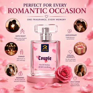 น้ำหอมคู่รัก Zesteq สำหรับผู้ชายและผู้หญิง 30 มล. ชนิดน้ำหอม Eau De Parfum กลิ่นหอมติดทนนาน กลิ่นดอกไม้และไม้หอม โรแมนติก เหมาะสำหรับใช้ทุกวัน บรรจุในแพ็คของขวัญ - Product Image 4