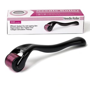 Rouleau Derma Personnalisé 540 Micro-aiguilles pour la Croissance de la Barbe et des Cheveux, Système de Micro-aiguilles pour le Visage - Product Image 1