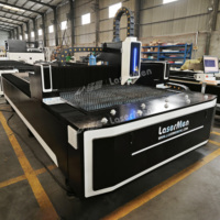 Machine de découpe laser à fibre 1500W 2060 pour acier inoxydable, acier au carbone et plaque d'aluminium