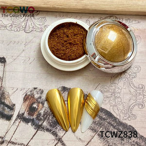 <span class=keywords><strong>Poudre</strong></span> miroir chromée scintillante TCOWO, pigment pailleté métallique, poussière à frotter avec <span class=keywords><strong>effet</strong></span> miroir pour le <span class=keywords><strong>nail</strong></span> <span class=keywords><strong>art</strong></span> - Product Image 4
