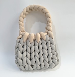 Süper yumuşak ekstra pamuk dev hantal tüp iplik el örgü için el yapımı tıknaz iplik - Product Image 5