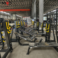 Banc de musculation inclinable à charge libre pour presse à la barre et exercices pectoraux, équipement de fitness pour entraînement de force en salle de sport