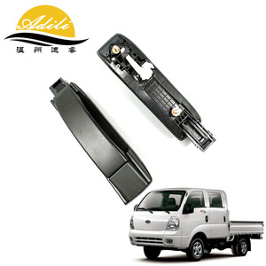 Manijas de puerta para Kia Van K2500 K2700 K2900 83650-4E000 83660-4E000, pieza de repuesto de plástico y metal negro - Product Image 1