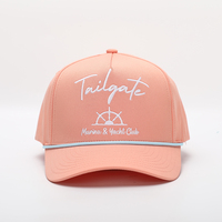 Casquette de Baseball en Nylon avec 5 panneaux encadrés et Logo, pour les hommes, broderie rapide à sec, vente en gros