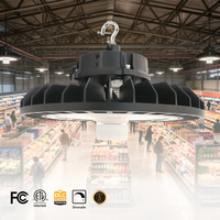 Projecteur UFO High Bay IP65 en aluminium pour usine, entrepôt, extérieur Dialux