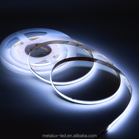 Tira LED COB Mono CCT Curva y Estable de 12V 24V con USB para Iluminación Decorativa en Hogares y Hoteles, Ángulo de Haz de 180°, IP33, LED de Alta Densidad