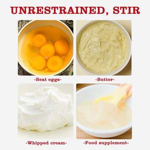 Batidor de huevos de acero inoxidable Shopify, batidor de huevos, batidor de mano, batidor de huevos semiautomático giratorio - Product Image 6