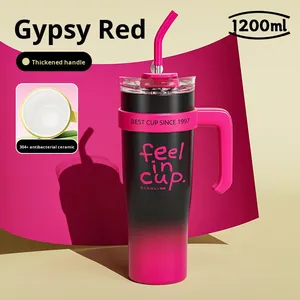 Taza <span class=keywords><strong>de</strong></span> viaje con revestimiento <span class=keywords><strong>de</strong></span> cerámica <span class=keywords><strong>de</strong></span> doble pared <span class=keywords><strong>de</strong></span> gran capacidad <span class=keywords><strong>de</strong></span> 1200ml, diseño moderno con tapa <span class=keywords><strong>de</strong></span> acero inoxidable, termo gigante <span class=keywords><strong>de</strong></span> moda <span class=keywords><strong>de</strong></span> paja - Product Image 6