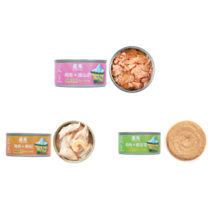 Thức ăn ướt cho mèo chất lượng cao OEM/ODM, hỗn hợp gà và cá ngừ đóng hộp, giàu protein, dễ tiêu hóa, tự nhiên - Product Image 4