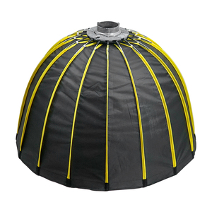 Profonde parabolique 70CM 90CM 120CM 150CM Boîte à lumière souple à chargement rapide Studio Photo Vidéo <span class=keywords><strong>Parapluie</strong></span> en métal en direct Couverture <span class=keywords><strong>de</strong></span> lumière douce - Product Image 2