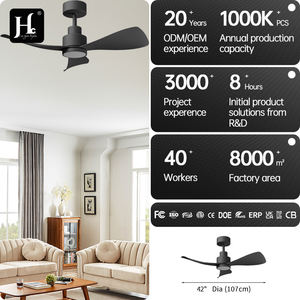 Ventilador de Techo Moderno Minimalista con Luz - Motor DC Silencioso con Velocidad Ajustable y Iluminación LED para Decoración del Hogar - Product Image 4