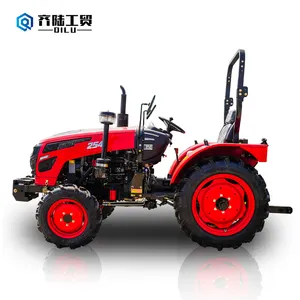 Farm Small Tractor 25 PS QILU Marke Landwirtschaft liche Maschinen mit Allradantrieb Fabrik preis