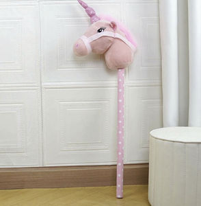 Jouets US Cheval à bascule licorne en peluche activé par le son - Product Image 1